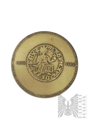 PRL, 1988. - Médaille des 100 ans de la Société numismatique de Cracovie