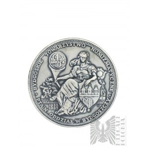 PRL, Warschau, 1985. - Münze Warschau, Medaille anlässlich des 50. Jahrestages der Niederlassung der PTAiN in Bydgoszcz, Zygmunt III Waza - Entwurf von Stanisława Wątróbska.