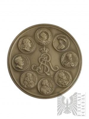 PRL, 1985. - Medaille des Numismatischen Kabinetts des Königlichen Schlosses - Entwurf von Hanna Roszkiewicz