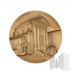 Pologne, 2001. - Médaille de la série royale de la branche Koszalin de la PTN, Jan III Sobieski / Église des Capucins de Varsovie - Conception Ewa Olszewska-Borys