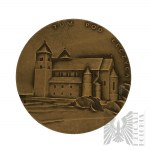 PRL, 1989 - Médaille de la série royale de la branche de Koszalin de la PTAiN, Bolesław Kędzierzawy - Dessinée par Ewa Olszewska-Borys