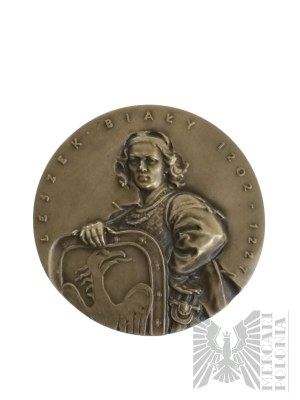 Polsko, 1992 - Medaile z královské řady košalinské pobočky PTAiN, Leszek Biały - návrh Ewa Olszewska-Borys