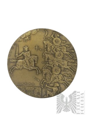 PRL, Warsaw, 1983. - Warsaw Mint Medal, Medal from the Royal Series of the PTAiN, Władysław Warneńczyk - Design by Witold Korski.
