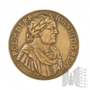 Polska, Warszawa, 1994 r. - Medal Mennica Warszawska, 400-Lecie Mennicy Bydgoskiej, Jan III Sobieski - Projekt Stanisława Wątróbska