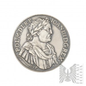 Pologne, Varsovie, 1994. - Médaille de la Monnaie de Varsovie, 400e anniversaire de la Monnaie de Bydgoszcz, Jan III Sobieski - Dessinée par Stanisława Wątróbska.