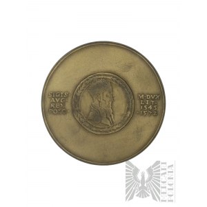 PRL, Varšava, 1980. - Varšavská mincovna, medaile z královské série PTAiN, Zygmunt August - návrh Witold Korski.