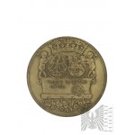 PRL, Varšava, 1980. - Varšavská mincovna, medaile z královské série PTAiN, Zygmunt August - návrh Witold Korski.