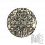 PRL, Varšava, 1972. - Varšavská mincovna, medaile z královské série PTAiN Bolesław Śmiały - návrh Witold Korski, stříbro