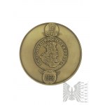 PRL, Varsovie, 1982. - Monnaie de Varsovie, médaille de la série royale du PTAiN, Auguste III - Dessin de Witold Korski.