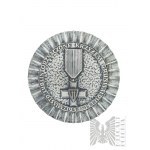 République populaire de Pologne - Médaille commémorative Ville de Lublin décorée de la Croix de Grunwald 1ère classe 1954, Władysław Łokietek - Dessinée par Edwar Gorol