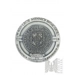 Pologne, 1994. - Médaille du 400e anniversaire de la Monnaie de Bydgoszcz 1594-1994 Numismatique de la section de Bydgoszcz de la PTAiN - Sigismond III Vasa - Dessinée par Stanisława Wątróbska.