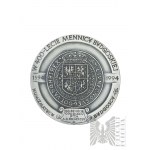 Polonia, 1994. - Medaglia del 400° anniversario della zecca di Bydgoszcz 1594-1994 Numismatica della sezione di Bydgoszcz della PTAiN - Sigismondo III Vasa - Disegno di Stanisława Wątróbska.