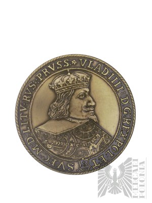 Polsko, Varšava, 1994. - Varšavská mincovna, medaile k 400. výročí založení mincovny v Bydhošti, Wladyslaw IV.