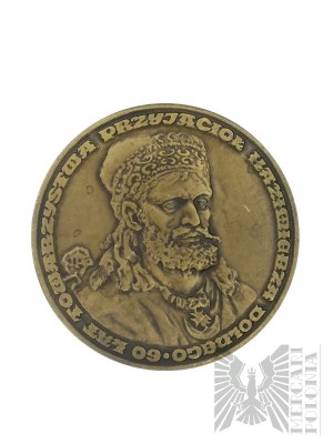 PRL, 1985 r. - Medal 60 Lat Towarzystwa Przyjaciół Kazimierza Dolnego 1925-85