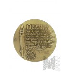 PRL, 1985 r. - Medal Bolesław Chrobry Gniezno 1025, Włócznia Św. Maurycego - Projekt Stanisława Wątróbska