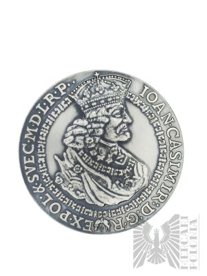 Polen, 1994 - Medaille zum Gedenken an den 400. Jahrestag der Gründung der Münzanstalt von Bydgoszcz, Jan Kazimierz - Entwurf von Stanisława Wątróbska.