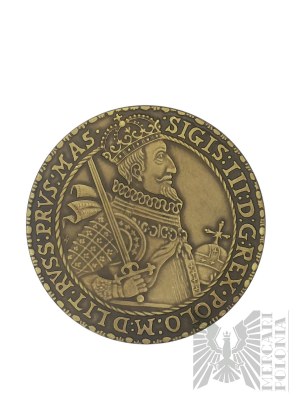 Polen, 1994. - Medaille zum 400-jährigen Jubiläum der Münzanstalt Bydgoszcz 1594-1994 - Sigismund III Vasa - Entwurf von Stanisława Wątróbska.