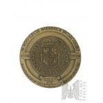 Polen, 1994. - Medaille zum 400-jährigen Jubiläum der Münzanstalt Bydgoszcz 1594-1994 - Sigismund III Vasa - Entwurf von Stanisława Wątróbska.