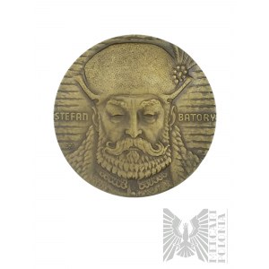 PRL, 1978. - Medaille anlässlich des 400. Jahrestages des Krongerichts in Lublin, Stefan Batory - Entwurf Edward Gorol