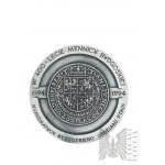 Poland, 1994. - Mint of Warsaw medal, In the 400th Anniversary of the Bydgoszcz Mint, Wladyslaw IV Vasa - Design by Stanisława Wątróbska.