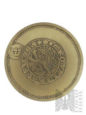 PRL, Warschau, 1983. - Münze Warschau, Medaille aus der Königlichen Serie der PTAiN Wenzel II. der Böhme - Entwurf von Witold Korski.