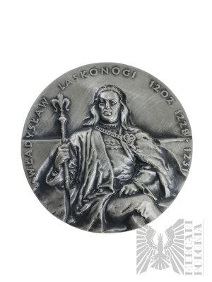 Poľsko, 1990 - Medaila z kráľovskej série košickej pobočky PTAiN Wladyslaw Laskonogi - návrh Ewa Olszewska-Borys