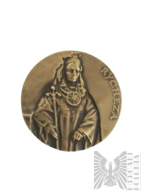 Poland, 1990- Medal from the Royal Series of the Koszalin Branch of the PTAiN Mieszko II / Rycheza- Design by Ewa Olszewska-Borys.