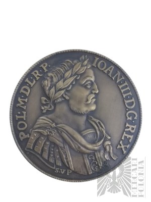 Poland, Warsaw, 1994. - Warsaw Mint Medal, 400th Anniversary of the Bydgoszcz Mint 1594-1994, Jan III Sobieski - Design by Stanisława Wątróbska.