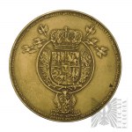 PRL, Varsovie, 1983. - Médaille Stanislaw Leszczynski, série royale PTAiN - Dessin de Witold Korski.