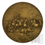 PRL, 1988 r. - Medal Władysław Jagiełło 1386-1434 / Grunwald 1410 - Projekt Andrzej Nowakowski
