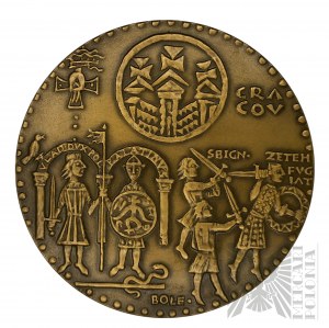 PRL, Varšava, 1982. - Varšavská mincovna, medaile z královské série PTAiN, Władysław Herman - návrh Witold Korski.
