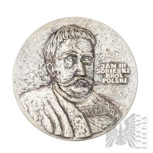 PRL, Varsovie, 1983. - Médaille de la Monnaie de Varsovie, Jan III Sobieski - 300 ans de victoire à Vienne 1683-1983, TPK