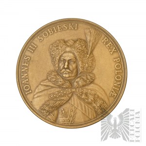 PRL, Warszawa, 1983 r. - Medal Mennica Warszawska, Jan III Sobieski - 300. Rocznica Zwycięstwa pod Wiedniem 1983 - Projekt Andrzej Nowakowski