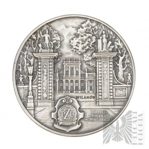 Medal Jan III Sobieski 1674-1696 / Wilanów Palace, PZU District Branch in Warsaw - Design by Andrzej and Roussana Nowakowski