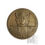 Polska / USA, 1983 r. - Medal Pamiątkowy Król Jan III Sobieski 1683-1983, Polonus Philatelic Society USA - Projekt L. S. Kawecki