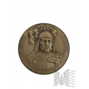 Pologne, 1990 - Médaille Jan III Sobieski/Bataille de Vienne 12 septembre 1683 - Dessin de Andrzej Nowakowski