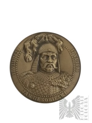 Poľsko, 1990 - Medaila Jan III Sobieski/Boj o Viedeň 12. septembra 1683 - Návrh Andrzej Nowakowski