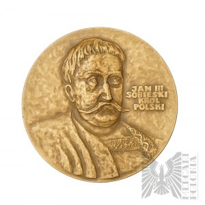 PRL, Varsovie, 1983. - Médaille de la Monnaie de Varsovie, Jan III Sobieski - 300 ans de victoire à Vienne 1683-1983, TPK