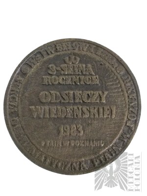 PRL, 1983. - Jan III Sobieski medal 300th Anniversary of the Battle of Vienna 1683-1983