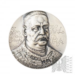 PRL, Varšava, 1983. - PTAiN medaila Jána III Sobieskeho, 300. výročie víťazstva pri Viedni 1983 - návrh Bohdan Chmielewski, striebro
