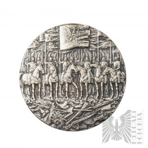 PRL, Warsaw, 1983. - PTAiN Jan III Sobieski medal, 300th Anniversary of the Victory at Vienna 1983 - Design by Bohdan Chmielewski.