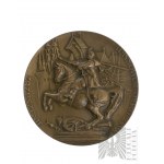 République populaire de Pologne, 1983 - Médaille Jan III Sobieski, 300e anniversaire de la bataille de Vienne 1983 - Dessinée par Henryk Fajlhauer