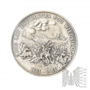 PRL, Warsaw, 1983. - Warsaw Mint medal, Jan III Sobieski - 300th Anniversary of Victory at Vienna 1983 - Design by Andrzej Nowakowski.