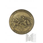 Pologne, Varsovie, 1990. - Médaille de la Monnaie de Varsovie Jan III Sobieski / Bataille de Vienne 12 septembre 1683-1990 - Dessin d'Andrzej Nowakowski.