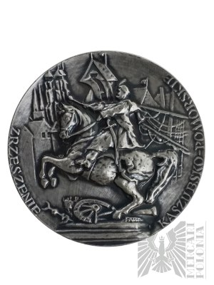 Volksrepublik Polen, 1983 - Jan III Sobieski-Medaille, 300. Jahrestag der Schlacht bei Wien 1983 - Entwurf von Henryk Fajlhauer