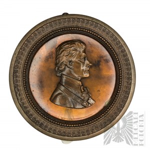 Stary Medal Plakieta Tadeusz Kościuszko