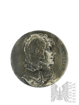 USA, New York, 1946. - Medaille zum zweihundertsten Geburtstag von Tadeusz Kościuszko 1746-1946 - Entwurf von Stanisław Ostrowski.