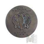 Polská lidová republika, 1979 - Medaile Tadeusze Kościuszka - Za Polsko, svobodu a lid, Chełm 1944-1974, návrh Edward Gorol
