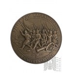 Volksrepublik Polen, 1984(?) - PTAiN Tadeusz Kościuszko / Medaille Sieg bei Racławice, Entwurf A. Nowakowski, Tombak(?)