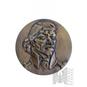 Medaila plk. Michal Chomętowski, dizajn Anna Jarnuszkiewicz, bronz